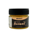 Jar of Mintim 100% natural beewax on a white background