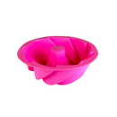 قالب كيك سيليكون بتصميم حلزوني - متين وغير لاصق ومقاوم للحرارة