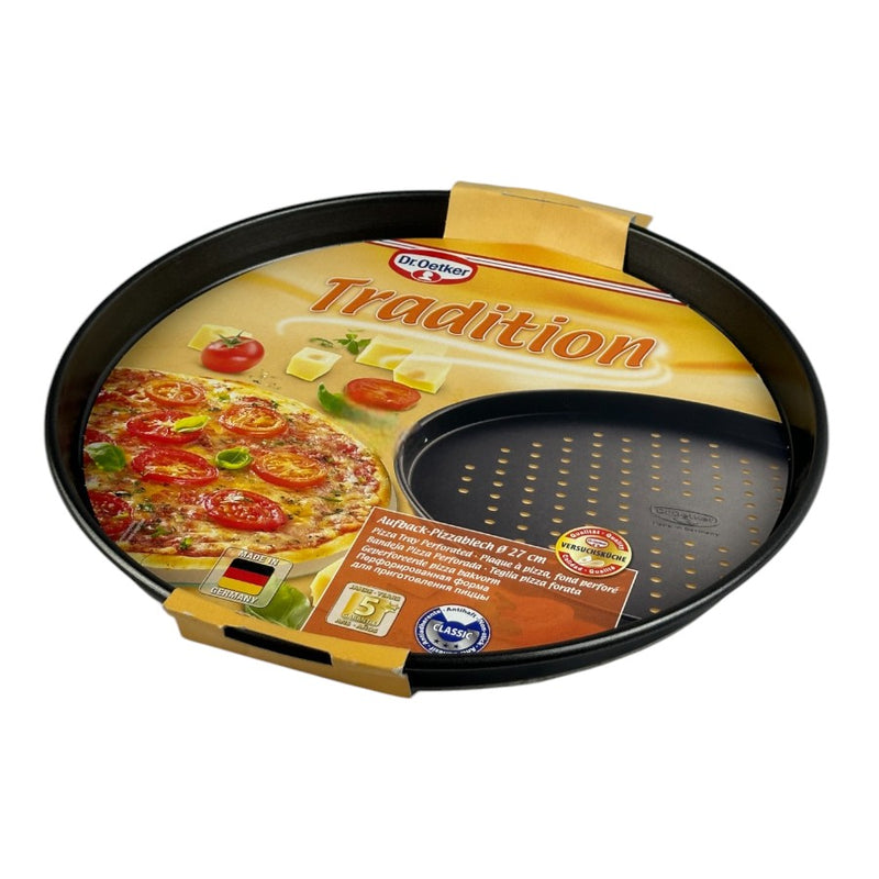 Dr. Oetker 27 Cm Perforated Pizza Tray - Non-Stick Easy Clean Baking Accessory