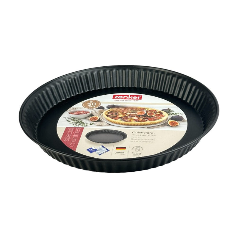 Zenker Cookware Zenker Quiche And Tart Pan 30cm With Non-Stick Coating For Professional ...