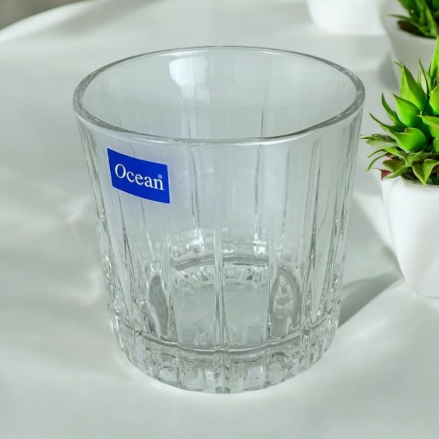 Ocean Glassware, Set of 6 Pcs, Traze Pre Double Rock, 350 ml