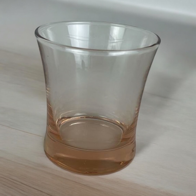 Pasabahce Azur Tumbler Glass Set Of 6 – Stylish Orange Design With 235ml Capacity For Everyday Use
