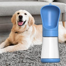 Portable pet water bottle with drinking bowl for dogs and cats | Cupindy