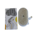 فرشاة استحمام كهربائية للحيوانات مع رذاذ – لإزالة الشعر وتدليك القطط والكلاب