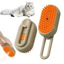 فرشاة استحمام كهربائية للحيوانات مع رذاذ – لإزالة الشعر وتدليك القطط والكلاب
