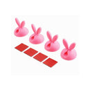 Fun cord holder set for kids’ desks or colorful workspaces