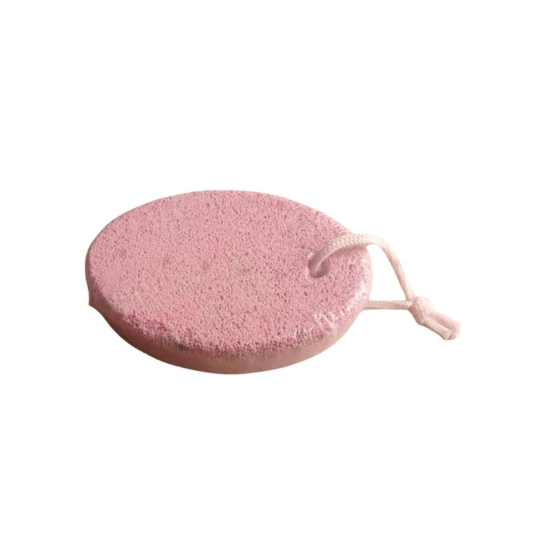 Pink foot pumice stone for removing dead skin from heels | Cupindy