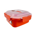 Plastic food storage box model LMW105 in red color | Cupindy