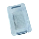 Plastic Storage Box 3L With Secure Grey Handles By Merwy | Cupindy