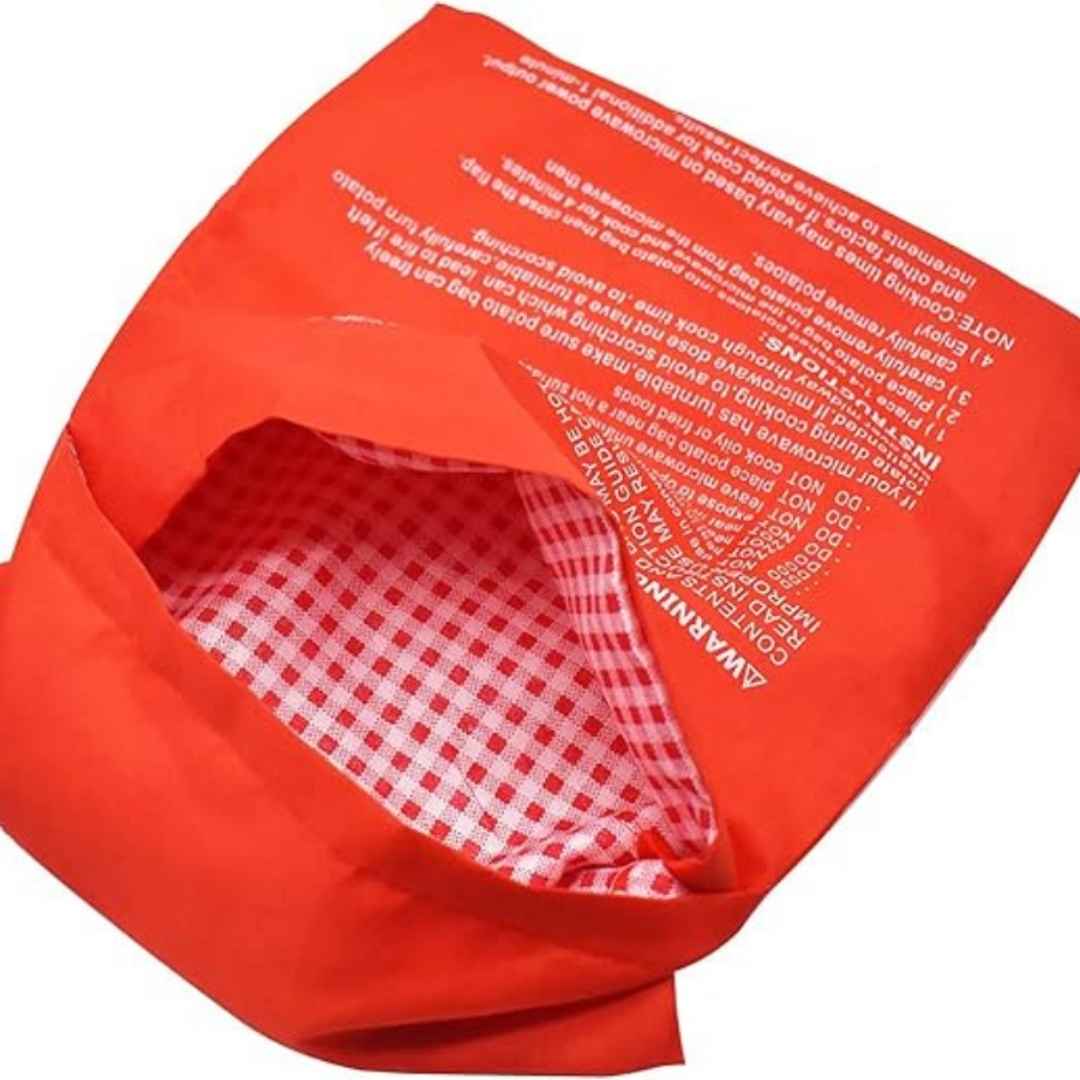 Potato baker bag for microwave, ensures soft and fluffy potatoes every time | Cupindy