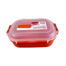 1.1 liter meal box with secure side locks and vented lid | Cupindy