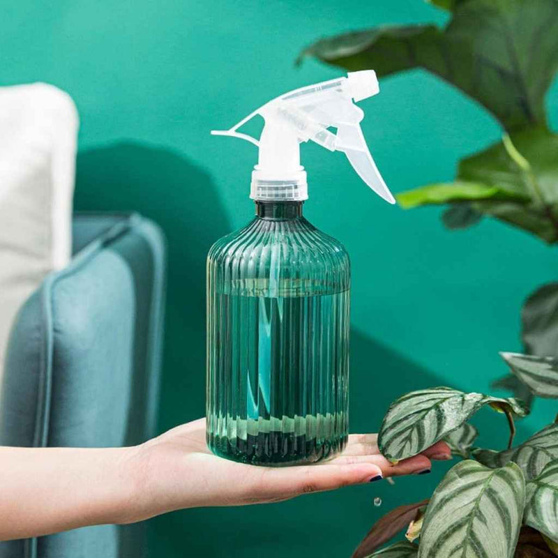 Fine mist bottle for spraying water on indoor plants