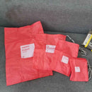 Lightweight luggage organizer bags with cinch closure
