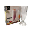 Clear glass with packaging labeled 'City Glass' and 'Latinos'.