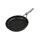 Risoli - INDUCTION FRYING PAN BLACKPLUS 18/10 RIVETED STEEL HANDLE - 24 cm