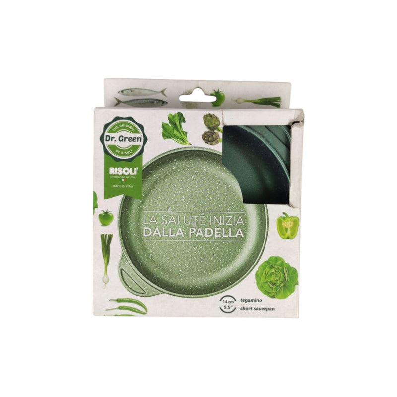 Risoli Dr. Green 14cm Mini Frying Pan - Non-Stick Serving & Tapas Pan