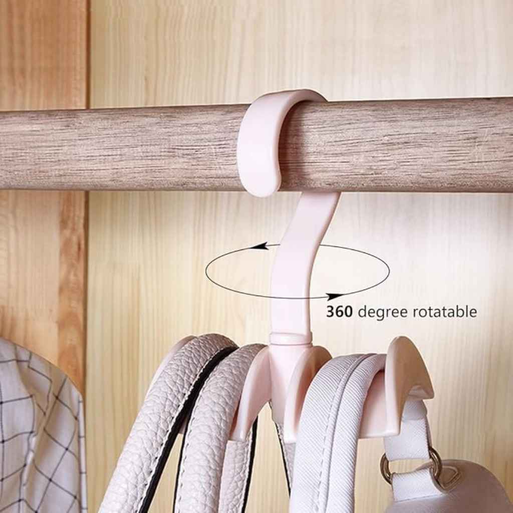 Space-saving dual hanger hook for closet organization and storage | Cupindy