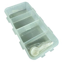 Lock & Lock, Seasoning Case with 4 Measuring Spoon, Transparent - 1.6 L