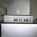 Box Of Danny Home Shining Crystal Drinking Glass Set – 4-Piece 370ml Glassware With Engraved Design