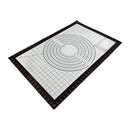 Silicone Baking Mat with Measurements - Non-Stick Pastry & Dough Rolling Mat