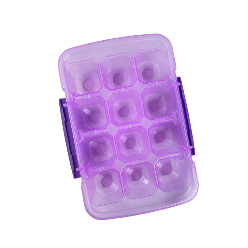 BPA-free Sistema tray with 12 slots, random colors | Cupindy