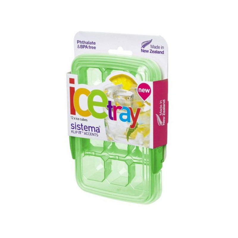 Sistema ice tray BPA-free, random color with locking lid | Cupindy