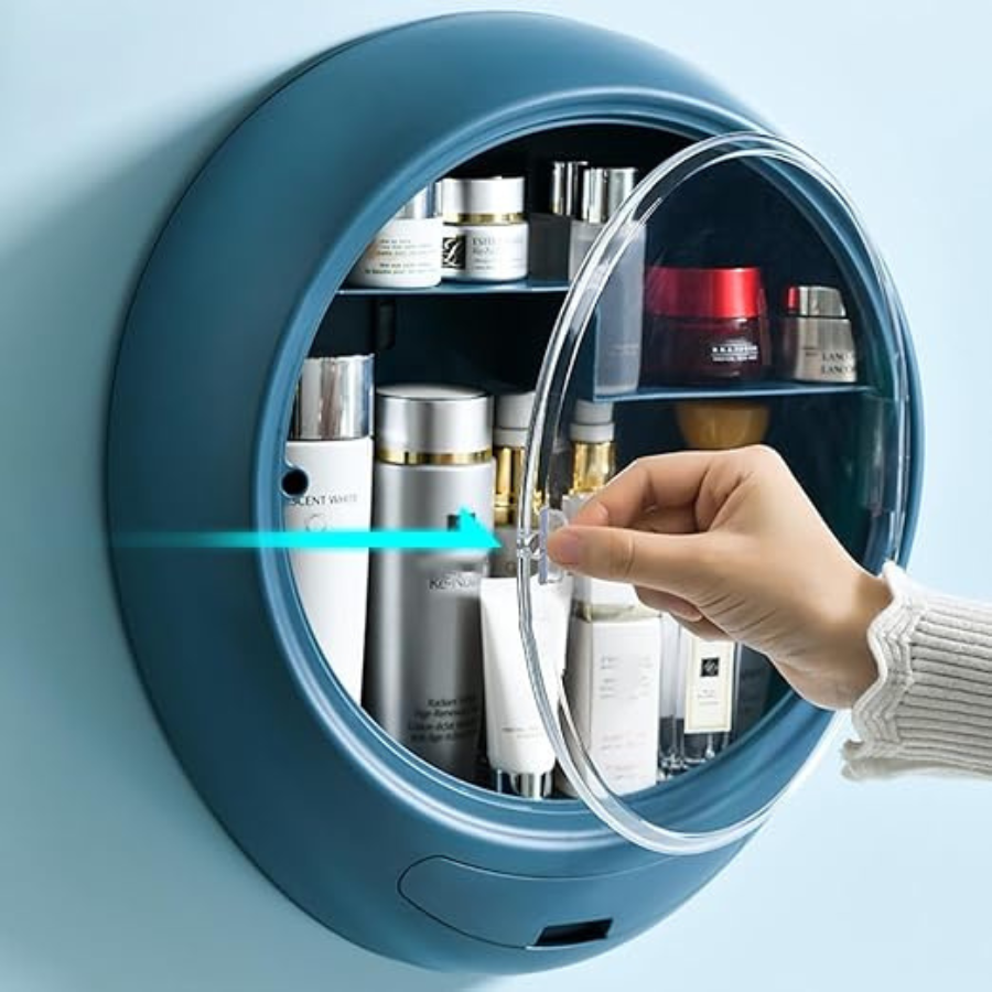 Makeup Organizer On Wallnull