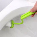 Deep Cleaning Corner Brush Set of 2 – Long Handle Plastic Scrubber for Tight Spaces