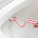 Deep Cleaning Corner Brush Set of 2 – Long Handle Plastic Scrubber for Tight Spaces