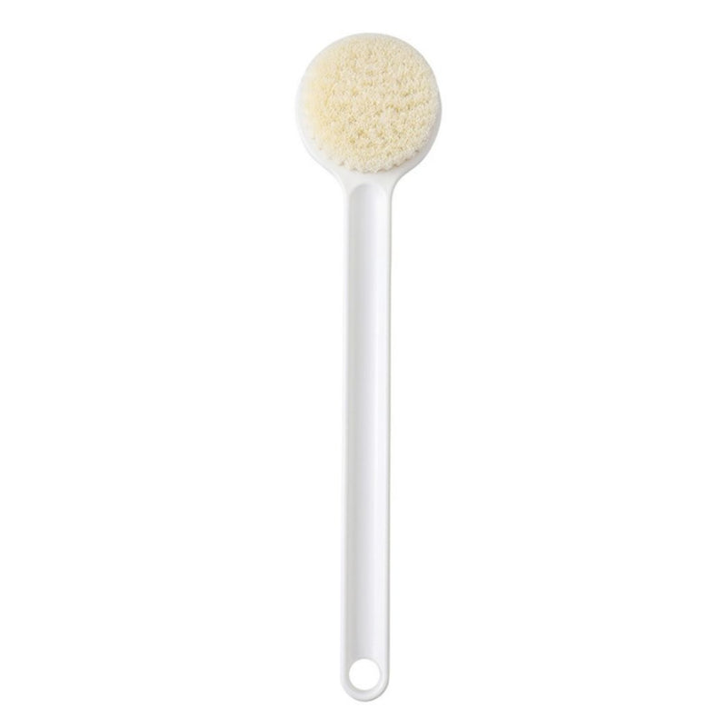 Shower body scrub brush with soft round head and ergonomic handle – cupindy
