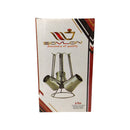 Bovlon product packaging with three metal pots on a white background