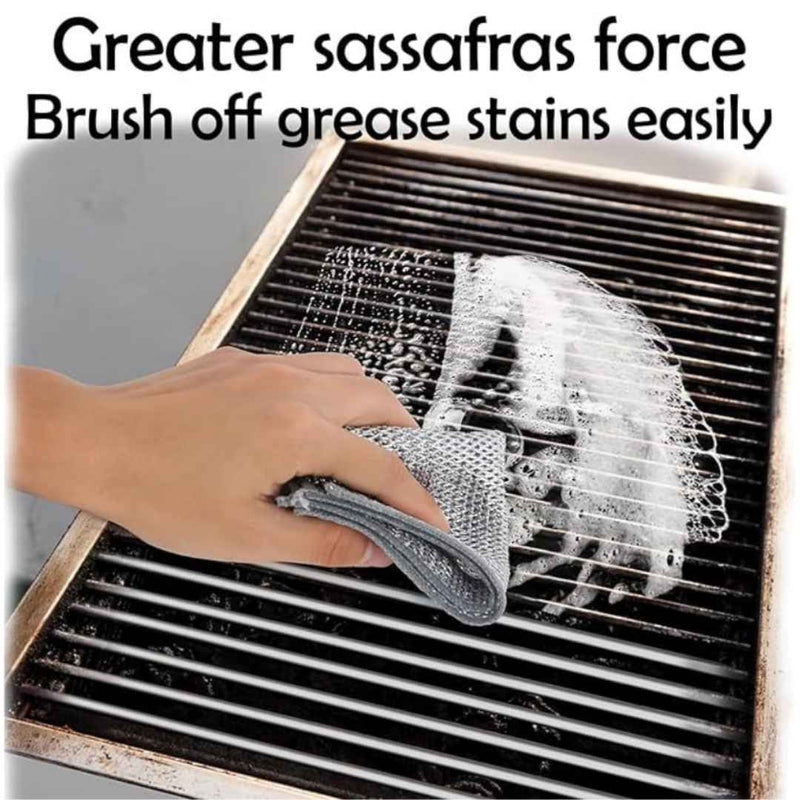 Non-scratch metal cleaning pad for tough grease and stains – cupindy