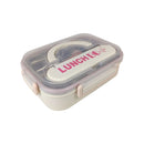 Lunch box with 'LUNCH B' text on a white background
