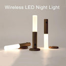 Wall-mountable cordless LED light for hallway or bedroom use