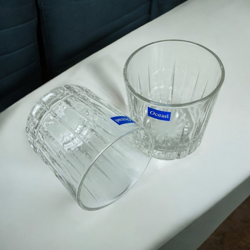 Ocean Glassware, Set of 6 Pcs, Traze Pre Double Rock, 350 ml