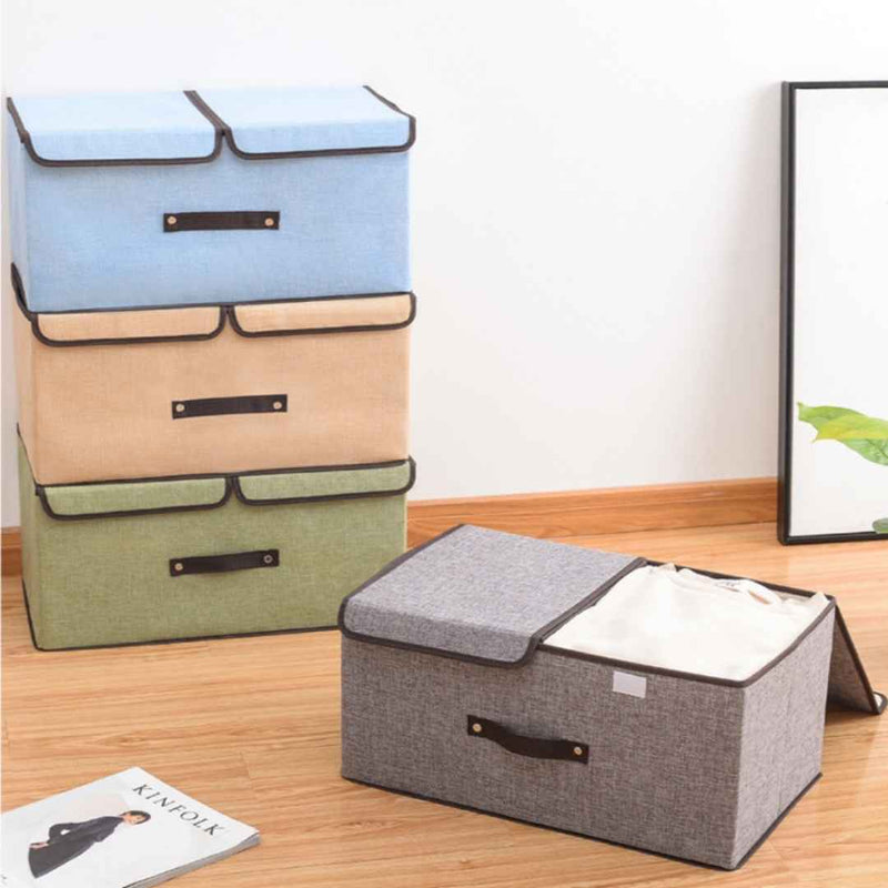 many colors Closet Organizer Box For Clothes, Toys, And Linens – Collapsible Desig