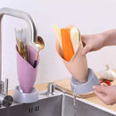 Modern countertop organizer cup for vegetables and kitchen tools.