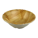 Plastic Bowl With Wooden-Style Finish - 15 Cm Elegant Serving Bowl - Lightweight And Durable
