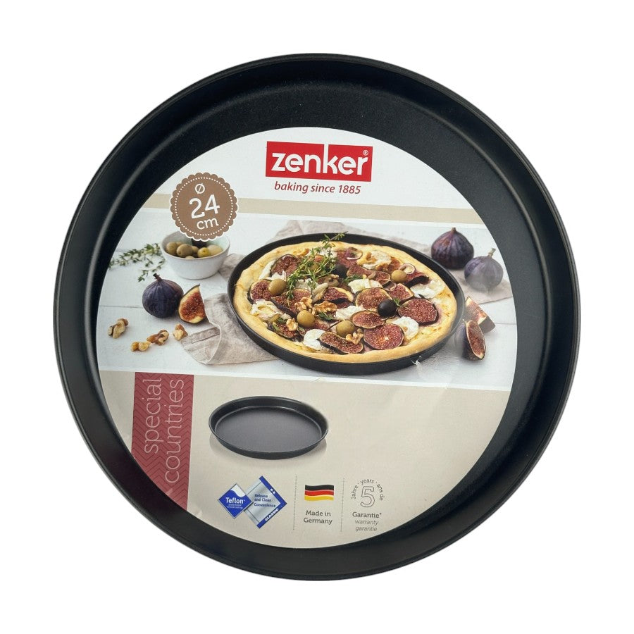 Zenker Cookware Zenker 24 Cm Round Non-Stick Pizza Pan – German Quality Bakeware | Cupindy