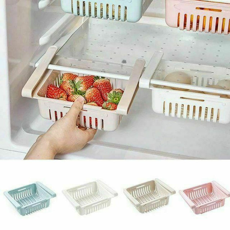 1 Pc Refrigerator Shelf Partition Drawer Kitchenware Refrigerator Storage Box - Cupindy