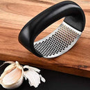 Garlic Press Crusher Rocker, Stainless Steel Garlic Press Rocker Ginger Crusher Squeezer Mincer Kitchen Gadget Tool - Cupindy.com