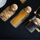 Versatile glass spice jar for herbs and seasonings