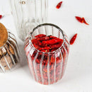 1 Piece Glass Food Storage Containers with Cork Lid - 750 ML - Cupindy