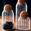 Stylish glass spice container for modern kitchens