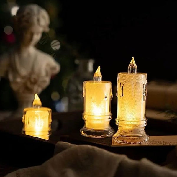 1 Piece LED Flameless Candle - Large - Cupindy