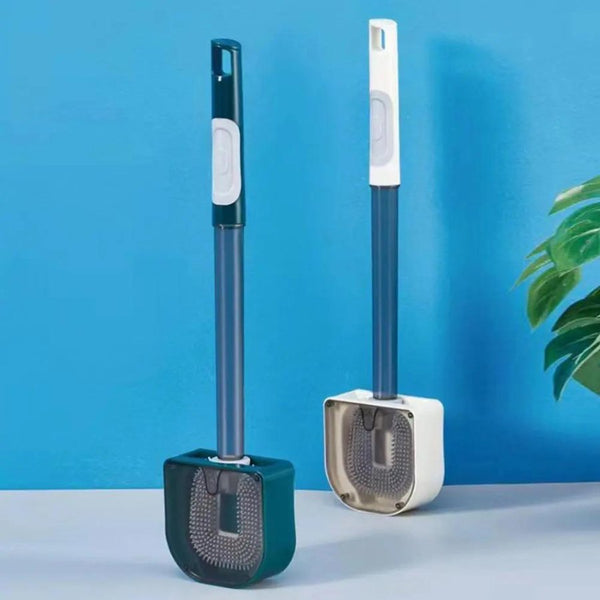 1 Set Practical All-round Cleaning Toilet Brush - Cupindy
