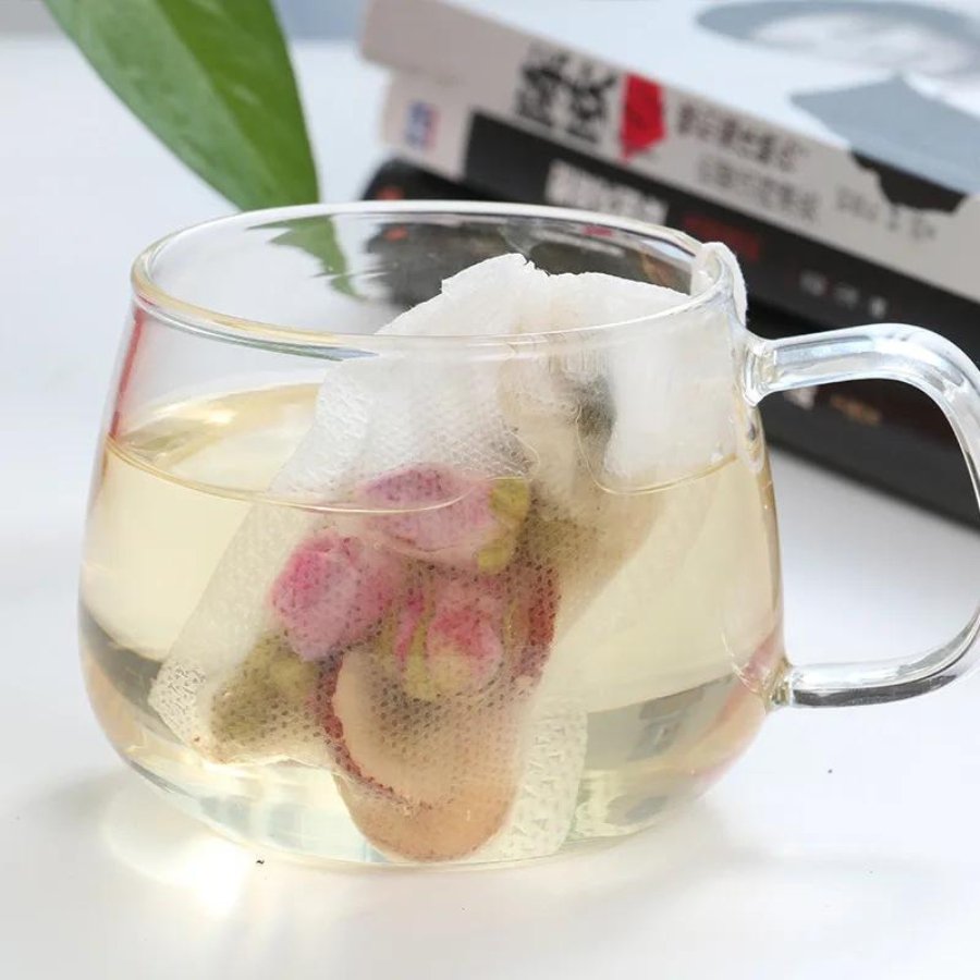 Disposable empty teabags for tea lovers – 100 pack – Cupindy