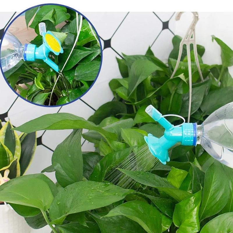 1pc Bottle Cap Sprinkler, Plastic Dual Head - Cupindy