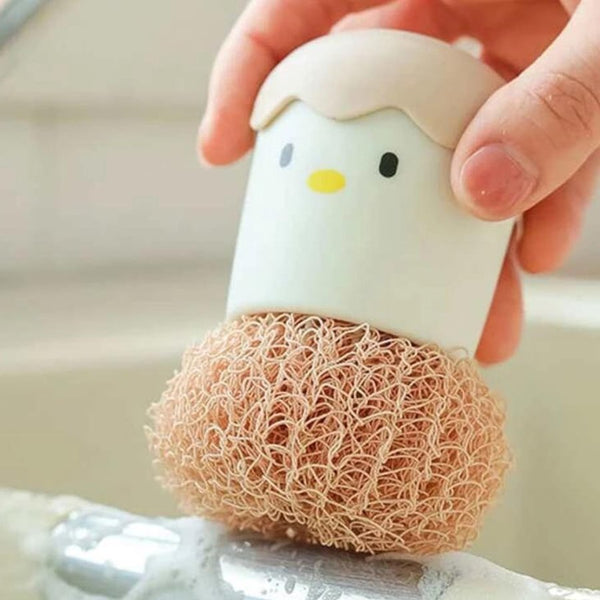 1pc Cartoon Chicken Design Cleaning Brush - Cupindy