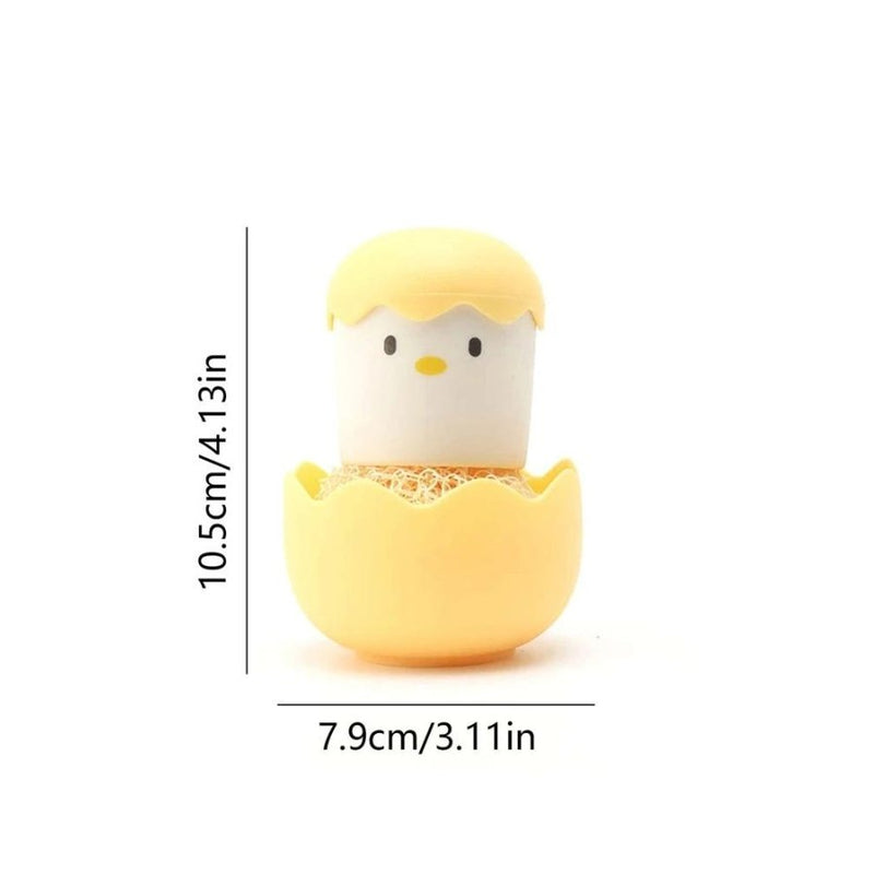 1pc Cartoon Chicken Design Cleaning Brush - Cupindy